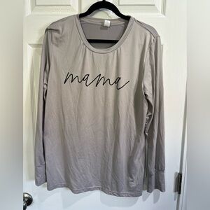 Mama Gray Shirt XL